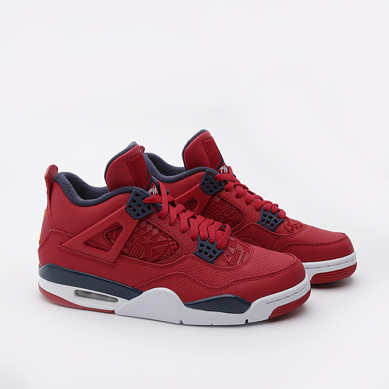 мужские красные кроссовки Jordan 4 Retro SE CI1184-617 - цена, описание, фото 1